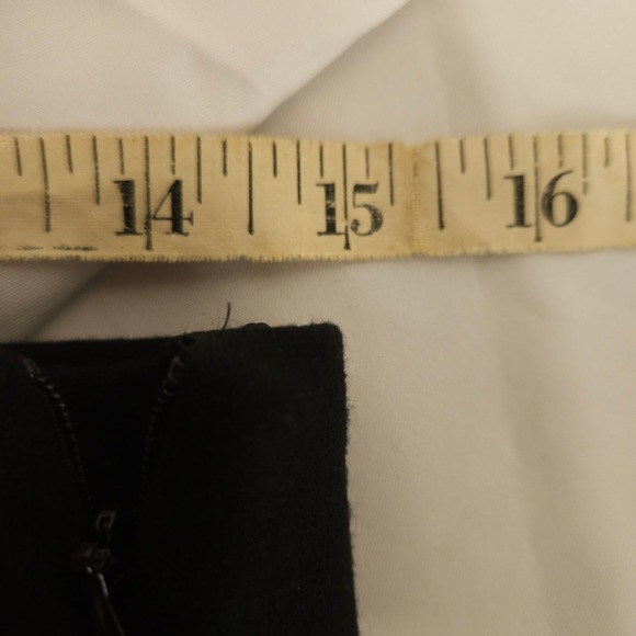 Chico's Side Zip Stretch Pants Women 0 / 4 Reg Black Trousers - Picture 5 of 8